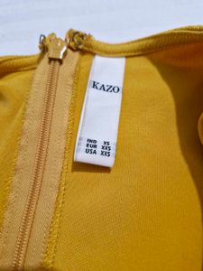 Mustard Long Sleeve Dress