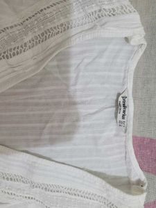 White Sleeveless Top