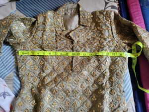 Short Festive Kurta With Dupatta