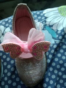Sparkly Pink Butterfly Shoes