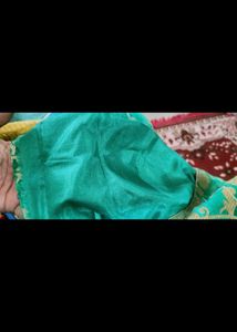 like new Elegant Green Ethnic Gown