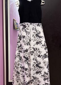 Elegant Floral Print Maxi Dress