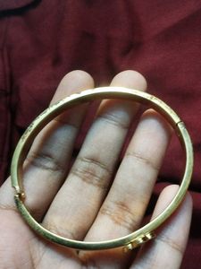 Golden White And Red Bracelet