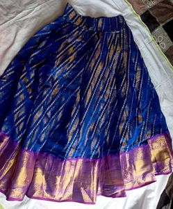 South Indian Silk Pattu Lehenga