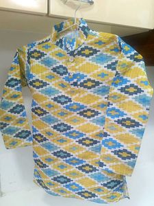Boys Printed Kurta