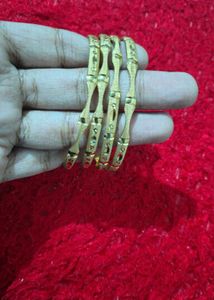 Gold Bangles Set
