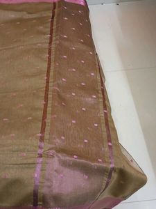 Copper Border Mehandi Green Traditional Silk Saree
