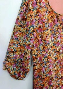 Floral Print Maxi Dress