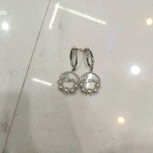 Love Pearl Drop Earrings