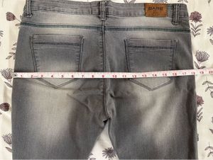 Grey Wash Skinny Jeans
