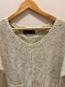 Zara Knit Sweater with Pockets