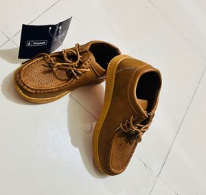 Pine Kids Brown partywear Shoes