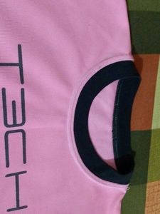 Pink Graphic Print T-shirt