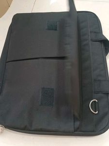 Sleek Black Messenger Bag