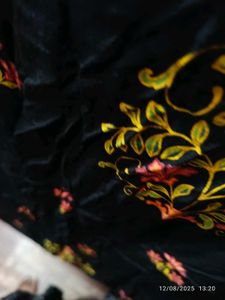 Xxl Avaasa Black Kurta