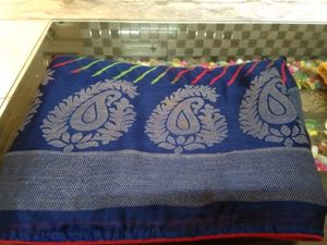 Navy Blue Saree