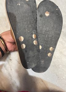 Brown slipper..ladies footwear