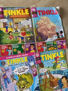 A Set Of 8 Tinkle Comics