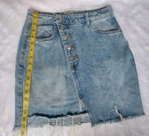 Denim Mini Skirt