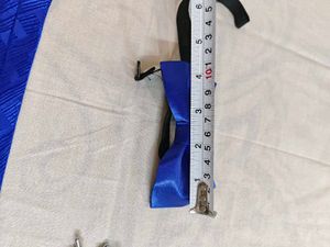 royal Blue Tie,bow,Pocket Square &amp; Cufflinks Combo