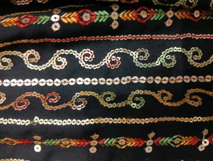 Black &amp; Gold  nayra Set