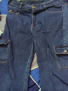 Cargo Blue Jeans