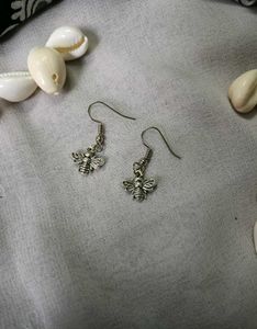 Assorted Silver Charm Earrings