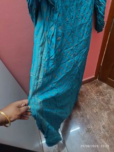 Xxl Branded Elegant Blue Kurta