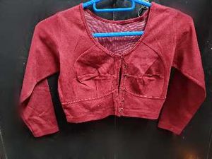 Elegant Maroon Blouse