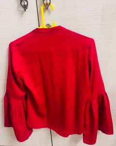 Park Avenue Bell Sleeve Top