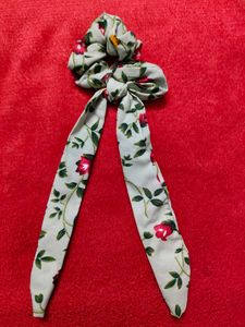 Printed Elastic Hair Scrunchies