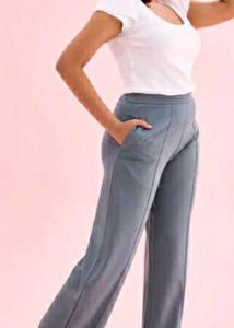 Women&#39;s Ocean Green Ponte Wide Leg Pant