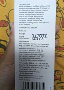 Derma Decode Advanced Retinol Serum