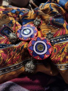 Handmade Mandala Earrings Pair