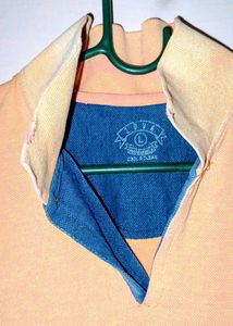 Peach Polo Tshirt For Men