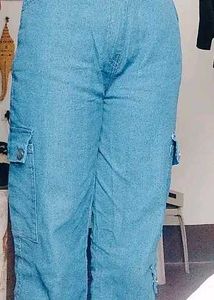 7 pocket corgo Denim Joggers - Casual Comfort