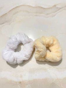 Fluffy Scrunchie Set