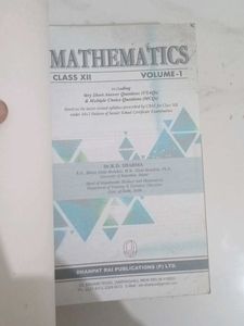 R.D SHARMA CLASS 12TH