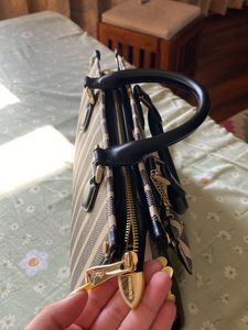 Striped Handbag