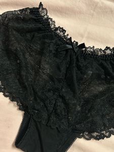 Black Lace Briefs