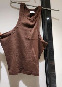 Brown Tank Top