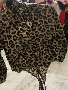 Leopard Print Bodysuit