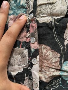 Floral Print STAIGHT FIT Kurta