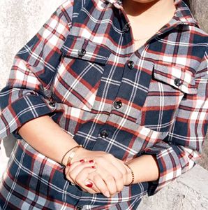 Trendy Plaid Shacket