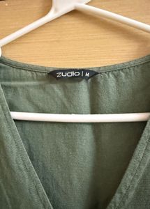 Zudio Summer Dress Puffed Sleeves Skater