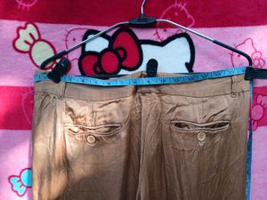 Brown Wide Leg Pants