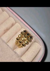 18k Anti tarnish ring