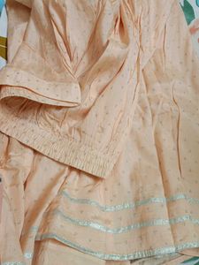 🌟Gorgeous Shiny Peach Palazzos🌟