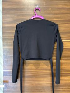 Front Cut Black Top