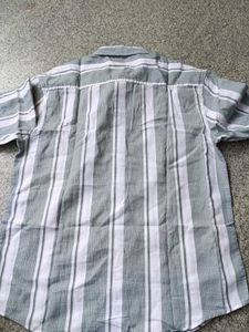 Highlander Striped Casual Shirt, M SIZE